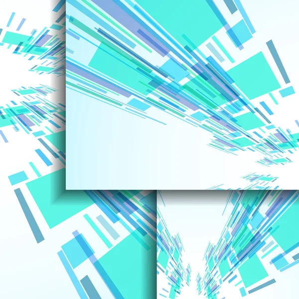 Banner abstracto para su diseño . — Vector de stock