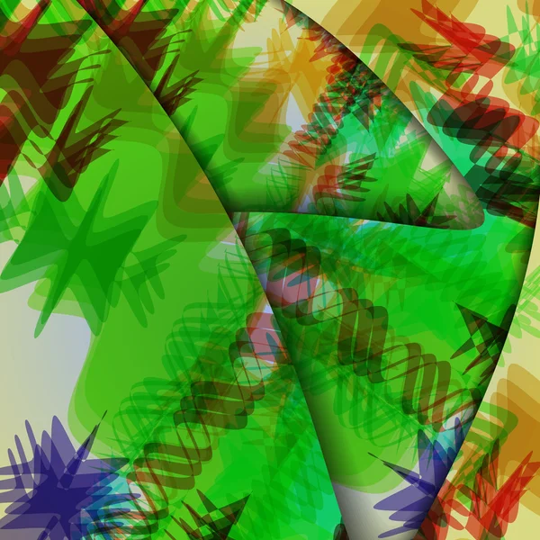 Fond zigzag coloré . — Image vectorielle