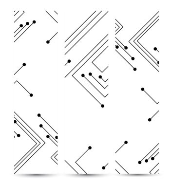 Devre levhasını banner tasarımınız için.