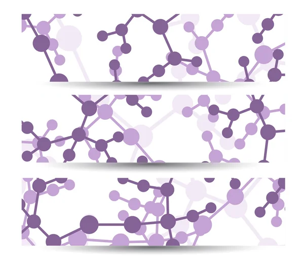 Bandiera del DNA per il tuo design . — Vettoriale Stock