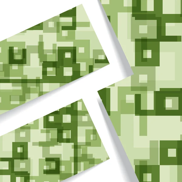 Abstrakt geometrisk form illustration — Stock vektor
