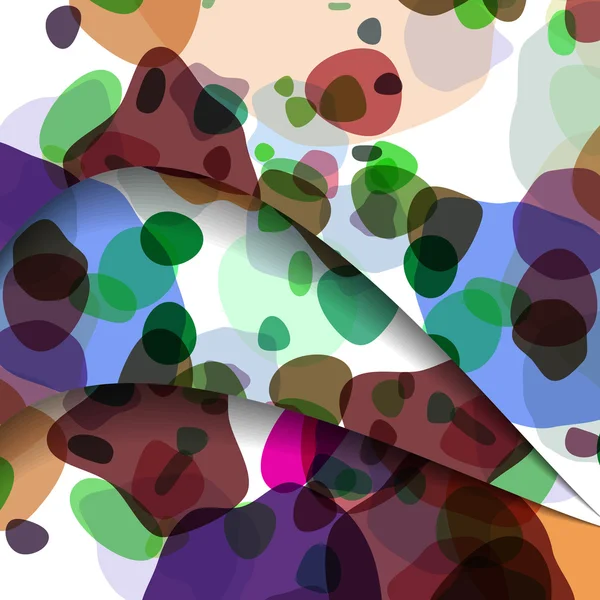 Illustration colorée abstraite . — Image vectorielle