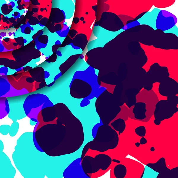 Abstrakt färgrik illustration. — Stock vektor