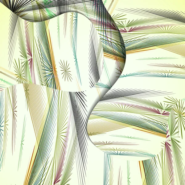 Patrón abstracto de líneas . — Vector de stock