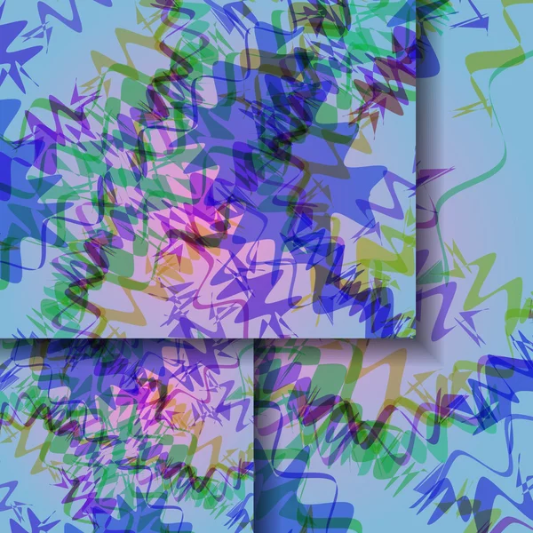 Fond zigzag coloré — Image vectorielle
