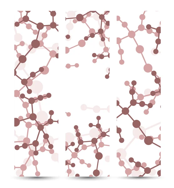 Bandiera del DNA per il tuo design — Vettoriale Stock