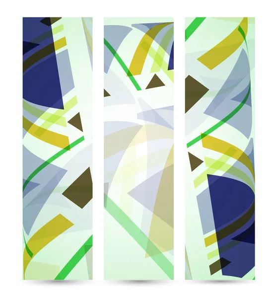 Banner abstracto para su diseño — Archivo Imágenes Vectoriales