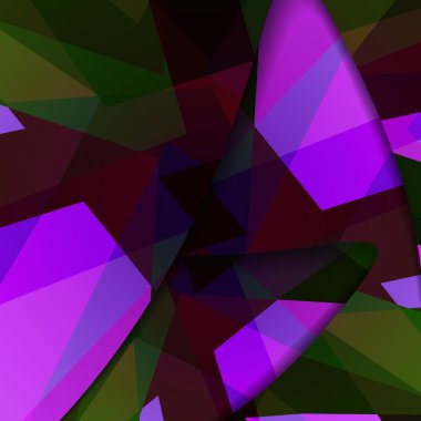 soyut koyu Şekil şekil