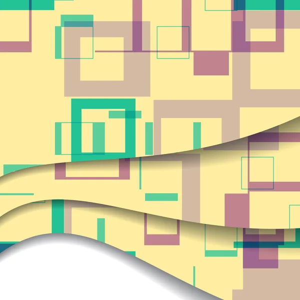 Ilustración de forma geométrica abstracta — Archivo Imágenes Vectoriales