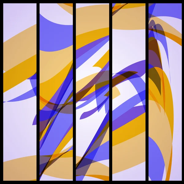 Banner abstrato para o seu design — Vetor de Stock