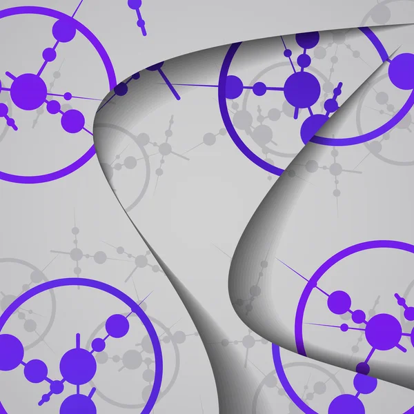 Dna 色彩丰富的插画 — 图库矢量图片