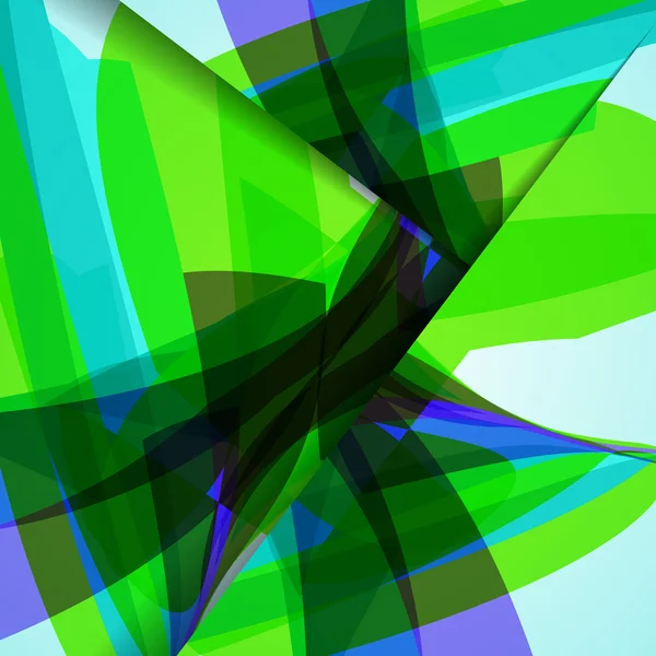 Abstrakt illustration, färgglada sammansättning. — Stock vektor
