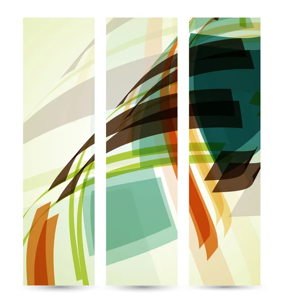Banner abstracto para su diseño — Archivo Imágenes Vectoriales