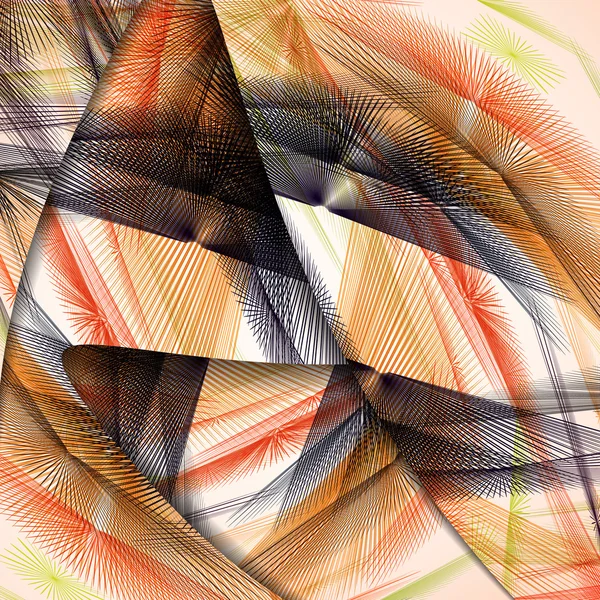 Abstract patroon van lijnen — Stockvector