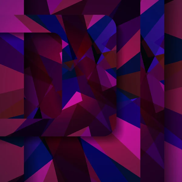 Illustration abstraite de forme sombre — Image vectorielle