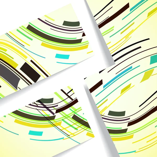 Abstrakt farverig illustration – Stock-vektor