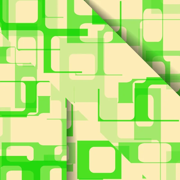 Abstrakte geometrische Formdarstellung — Stockvektor