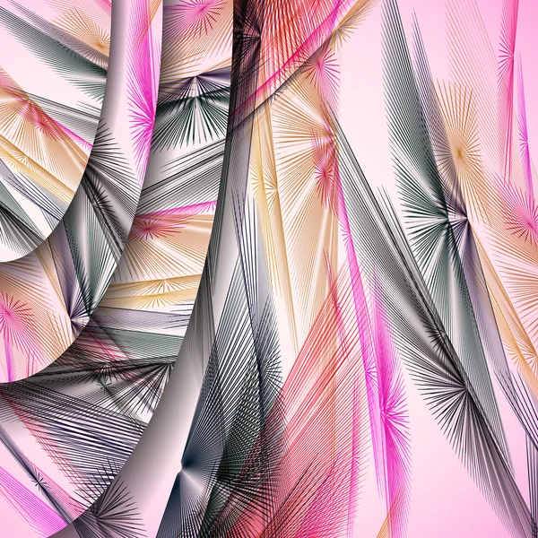 soyut hatları desenini