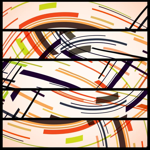 Banner abstract pentru designul tău — Vector de stoc