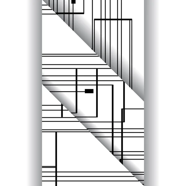 Leiterplattenabbildung — Stockvektor