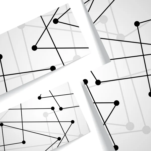 Illustrazione circuito stampato — Vettoriale Stock