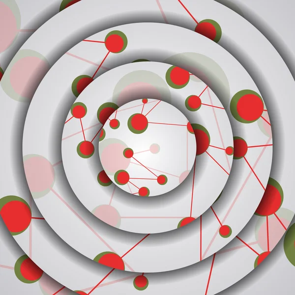 Dna 色彩丰富的插画 — 图库矢量图片