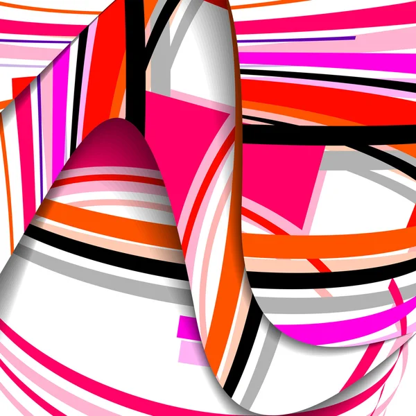 soyut kompozisyon illüstrasyon