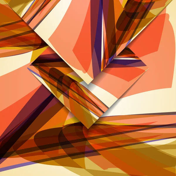 Ilustración colorida abstracta — Vector de stock