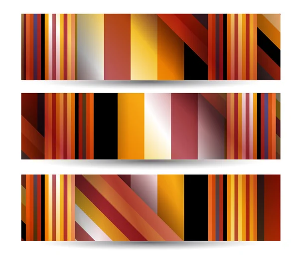 Banner abstrato para o seu design — Vetor de Stock