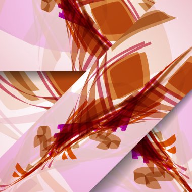 soyut renkli resimde