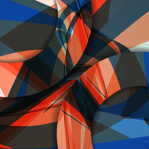 Abstracte kleurrijke illustratie — Stockvector