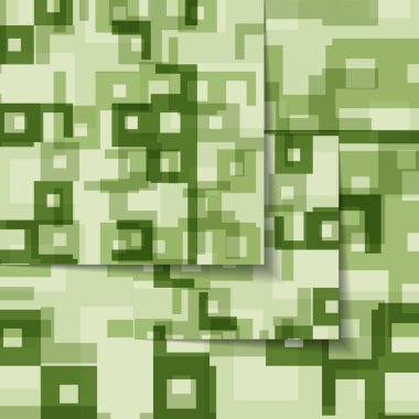 soyut halkalar illüstrasyon