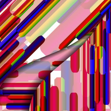 soyut geometrik şekil şekil