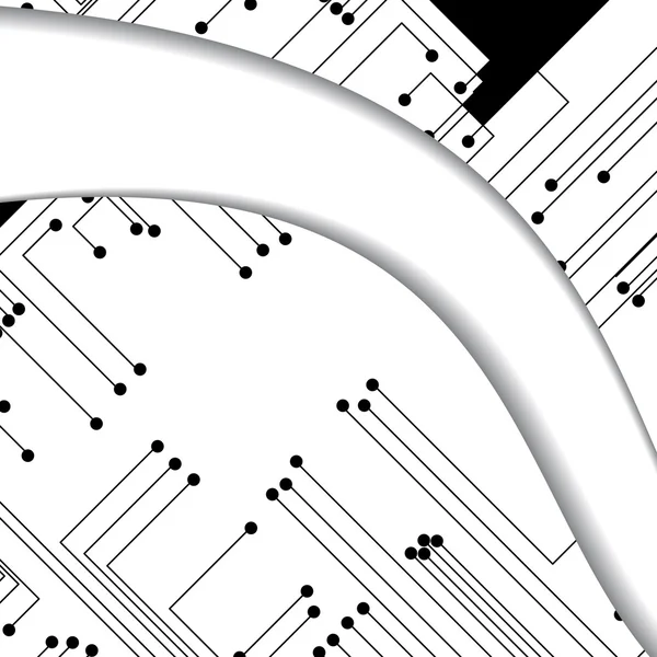 回路基板の図 — ストックベクタ