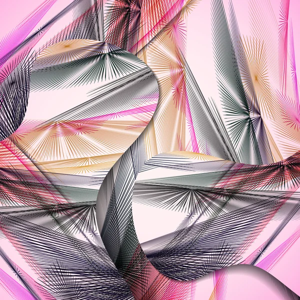 Patrón abstracto de líneas . — Archivo Imágenes Vectoriales