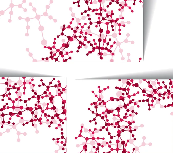 Illustrazione colorata del DNA . — Vettoriale Stock