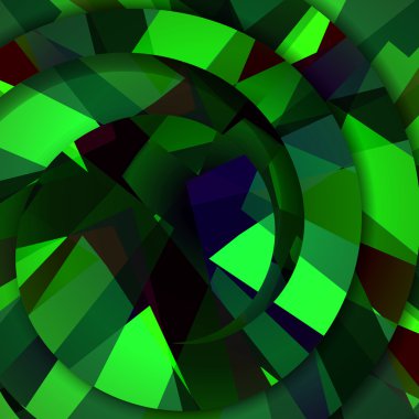 soyut koyu Şekil şekil