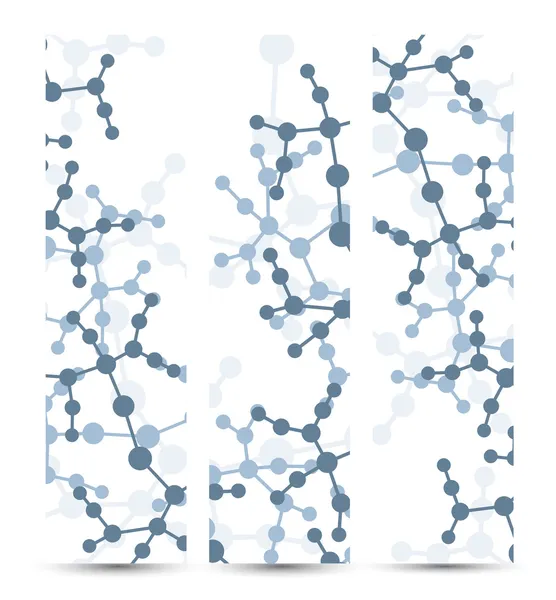 DNA banner för din design — Stock vektor