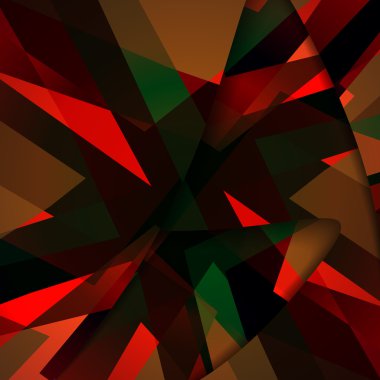 soyut koyu Şekil şekil