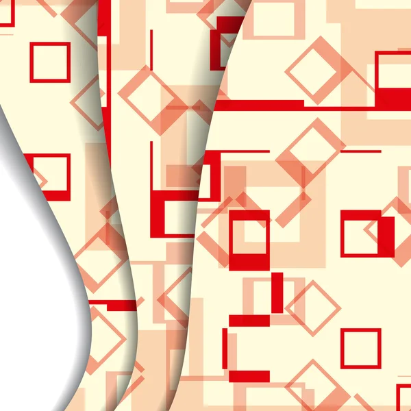 抽象的な幾何学的な形の図 — ストックベクタ