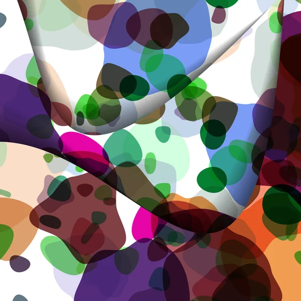 Abstrakt färgrik illustration — Stock vektor