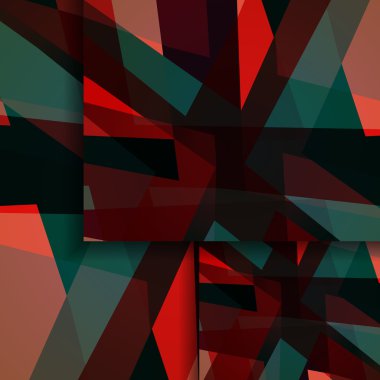 soyut koyu Şekil şekil