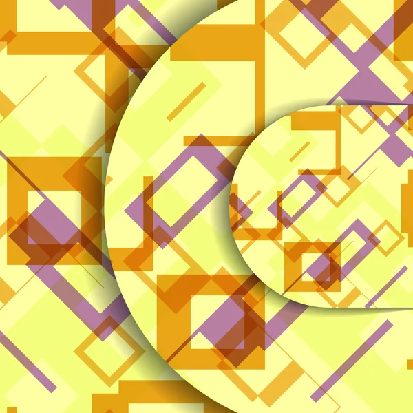 Ilustración de forma geométrica abstracta — Vector de stock