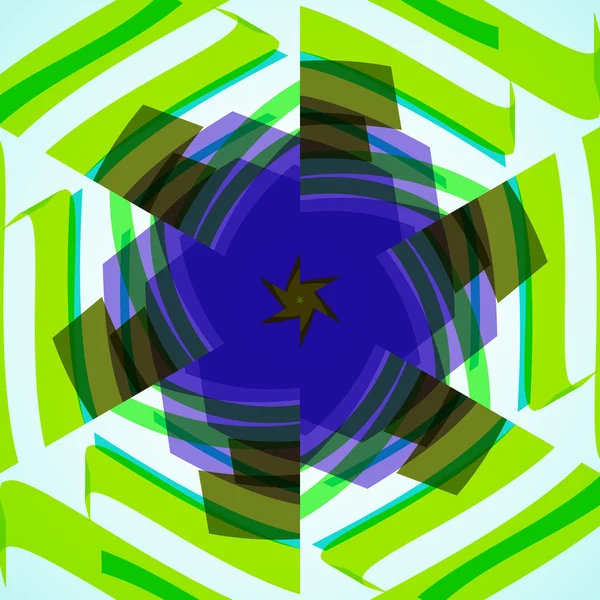 Abstrakti kuva, värikäs pyörivä tausta — vektorikuva