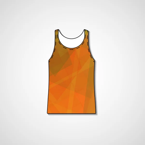 Ilustração abstrata em singlet —  Vetores de Stock