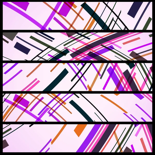 Banner abstracto para su diseño — Archivo Imágenes Vectoriales