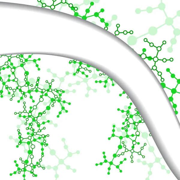 DNA färgglada illustration — Stockový vektor