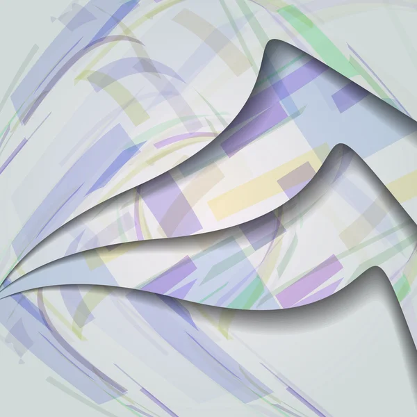 Abstract patroon van lijnen — Stockvector