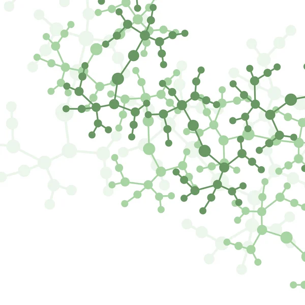molekül arka plan, renkli resimde