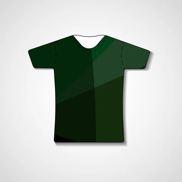 Ilustração abstrata na t-shirt — Vetor de Stock